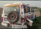 रेवाड़ी में पुलिस PCR की गाड़ी को लगी ज़ोरदार टक्कर ...