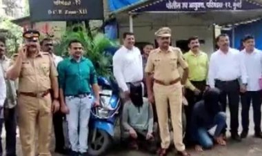 पुलिस ने फ़ूड डिलीवरी बॉय बन आरोपियों को दबोचा।