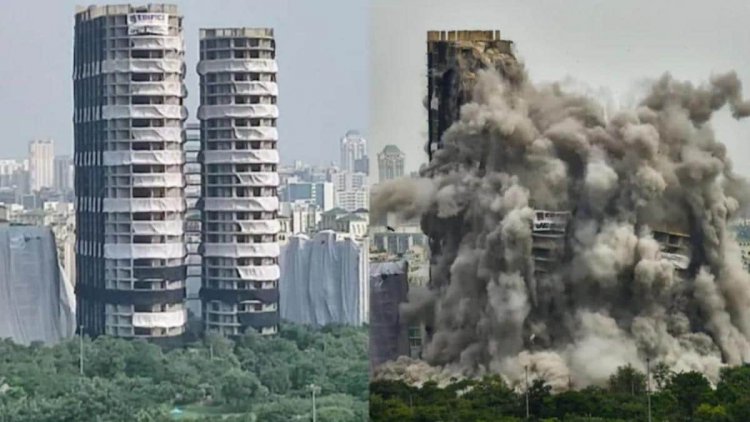 ट्विन टावर की जमीन पर बनेगा मंदिर ?