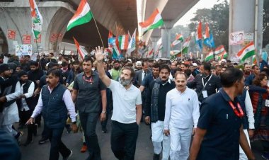 भारत जोड़ो यात्रा : दिल्ली में राहुल गाँधी का प्रवेश , राहुल ने भरी हुंकार , प्रियंका भी हुई शामिल  ||