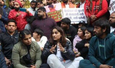 जंतर मंतर पर बैठे कुश्ती खिलाड़ियों पर हरियाणा कुश्ती संघ के अध्यक्ष का पलटवार