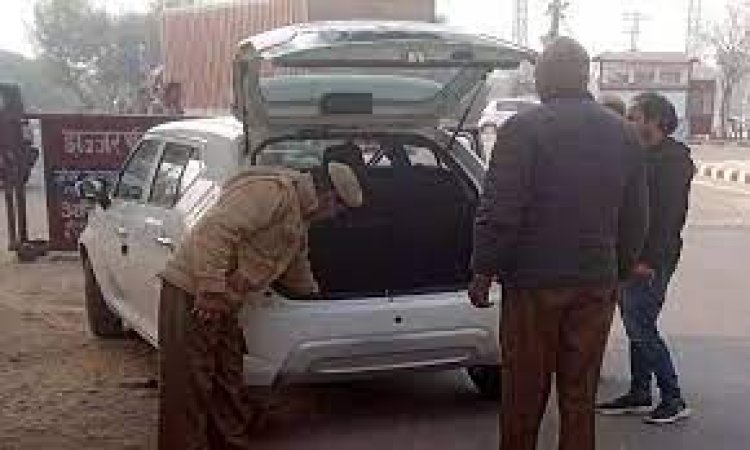 पुलिस अधीक्षक के निर्देशानुसार अंबाला पुलिस गणतंत्र दिवस पर शहर की सुरक्षा पर नजर रखे हुए