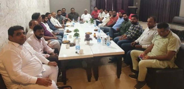 इंद्री : राइस मिलर्स एसोसिएशन ने कुरक्षेत्र के विधायक के लिए  स्वागत समारोह का आयोजन किया