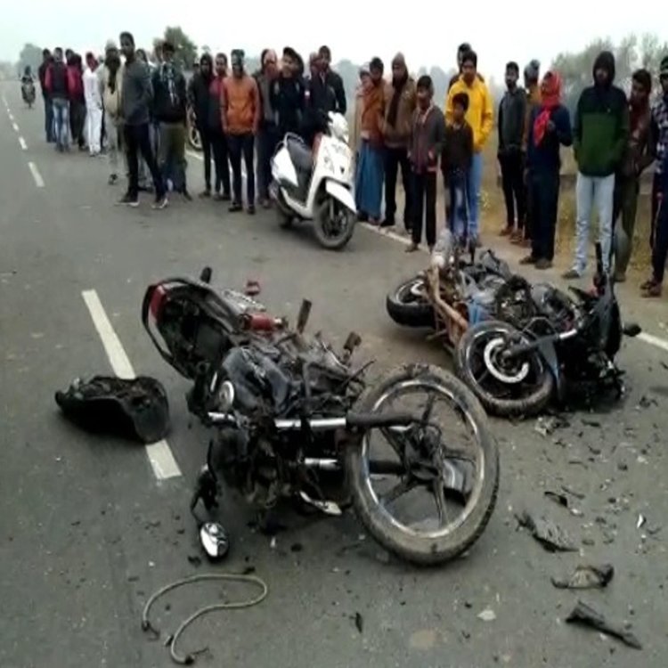 चरखी दादरी : दो बाइकों की टक्कर में एक शख्स की मौत, दूसरा गंभीर रूप से हुआ घायल