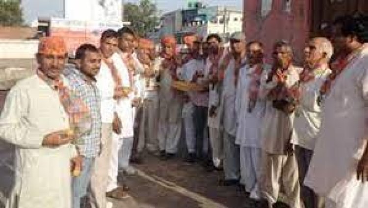 भिवानी  : रैंक वन पेंशन नीति में गड़बड़ी के विरोध में पूर्व सैनिक जुटे