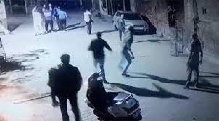 घरौंडा में वाल्मीकि परिवार और राजपूत परिवार के बीच पथराव और मारपीट, सीसीटीवी फुटेज भी आया सामने, पुलिस ने दर्ज किया मामला
