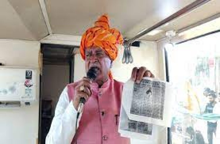 जन जागृति यात्रा लेकर दादरी पहुंचे राजकुमार सैनी ने बीजेपी सरकार पर लगाया आरोप