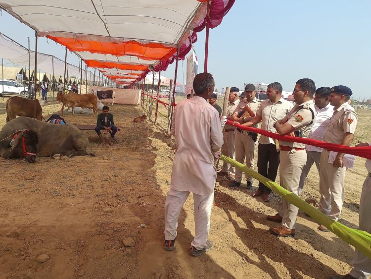 चरखी दादरी में 39वें राज्य स्तरीय पशु मेले का आयोजन