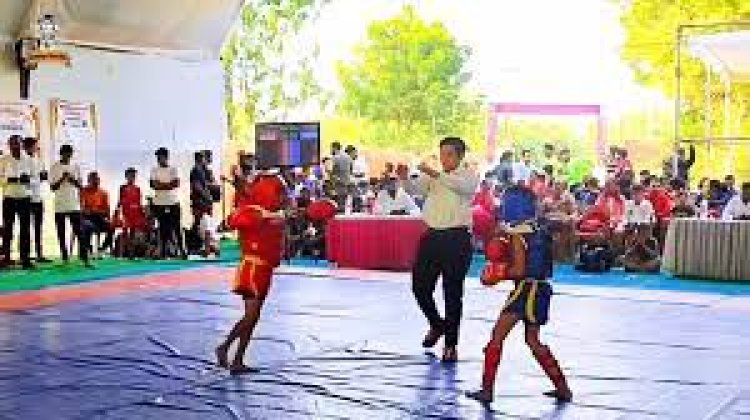 महिला वाशु प्रतियोगिता आज से राजीव गांधी स्टेडियम में शुरू