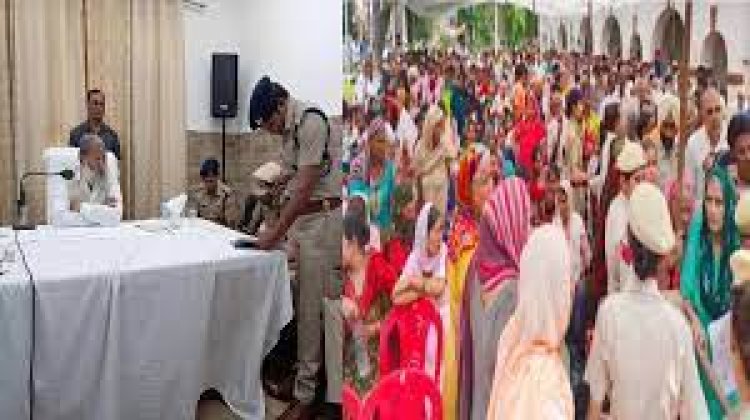 हरियाणा के गृह एवं  स्वास्थ्य मंत्री अनिल विज ने लगाया  जनता दरबार